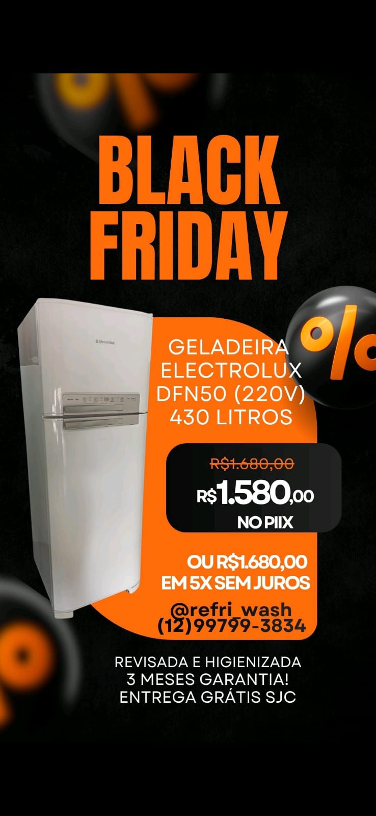 Geladeira Electrolux